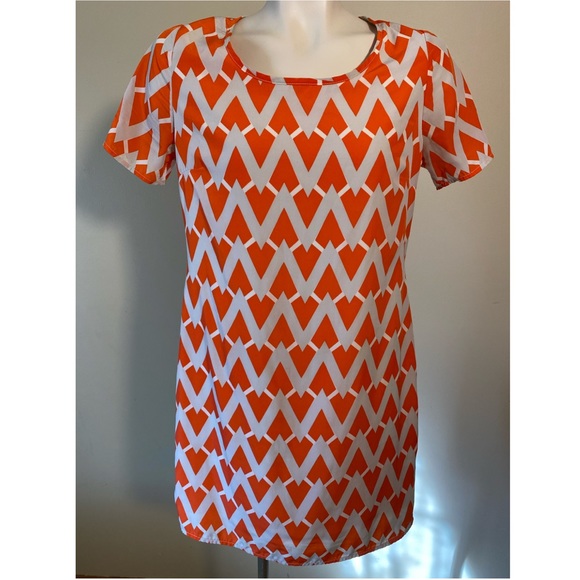 Orange Shift Dress Medium - Picture 1 of 4